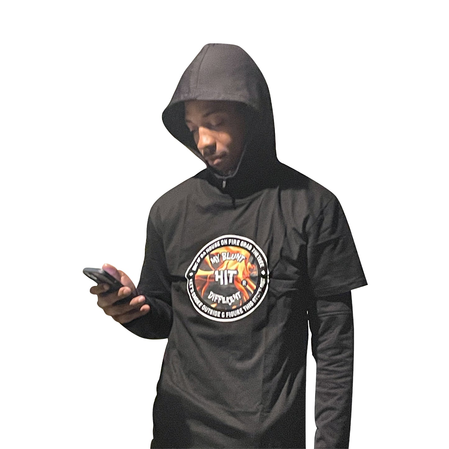 MY BLUNT HIT DIFFERENT let it burn t-shirt - HOG 3.5, LLC