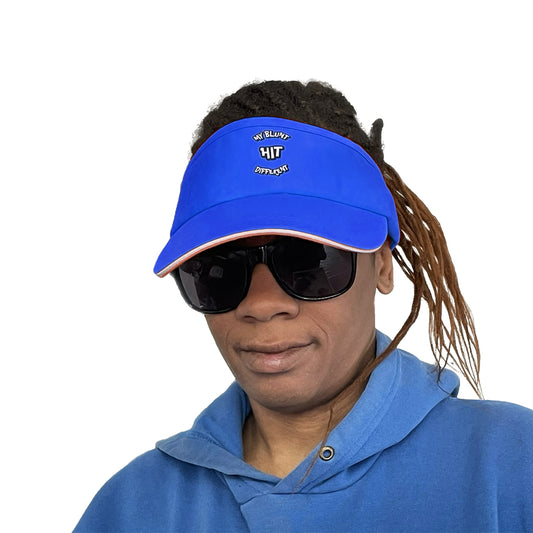MY BLUNT HIT DIFFERENT Hope Sun Visor - HOG 3.5, LLC